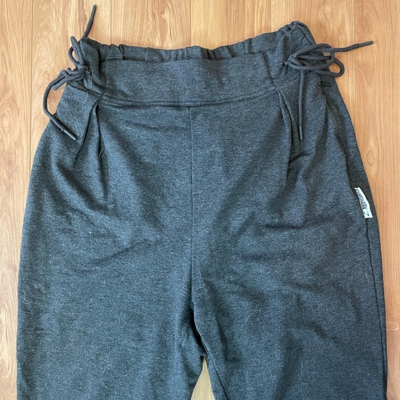 Gymshark Slounge Cinched joggers - black marl - size Large - Picture 6 of 7